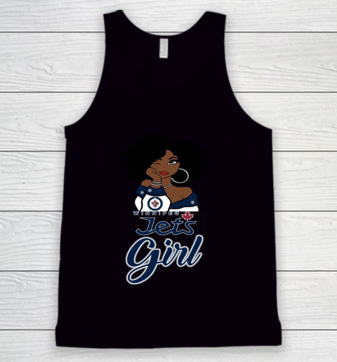 Winnipeg Jets Girl NHL Tank Top