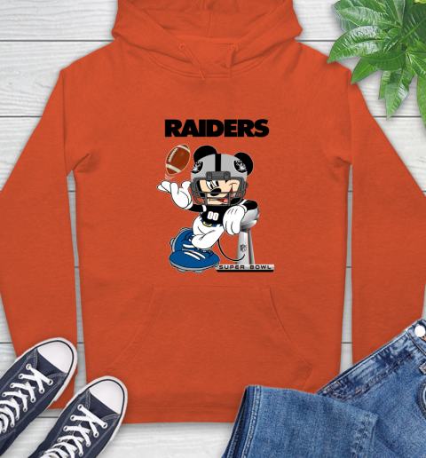 NFL Oakland Raiders Mickey Mouse Disney Super Bowl Football T Shirt Hoodie 5