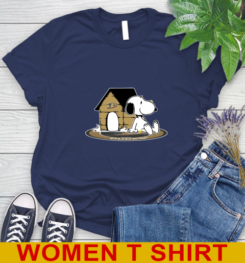 NHL Hockey Anaheim Ducks Snoopy The Peanuts Movie Shirt Women's T-Shirt 12