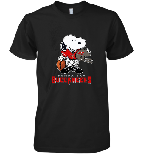 Snoopy A Strong And Proud Tampa Bay Buccaneers Player NFL Premium Men's T-Shirt