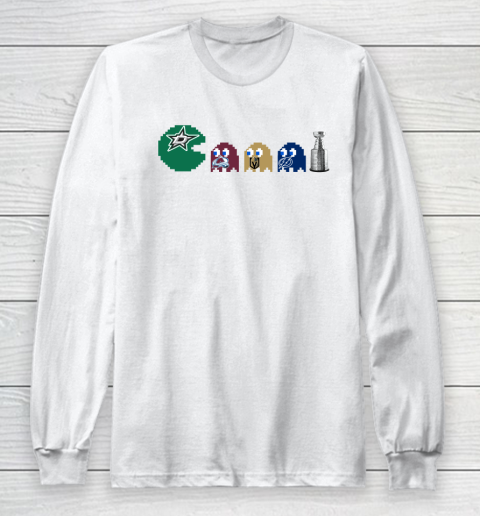 Dallas Stars x Pacman Create History For Stanley Cup Long Sleeve T-Shirt 2