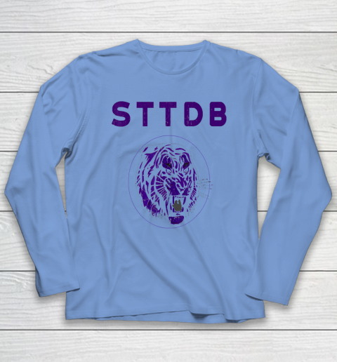 Let the band top play neck shirt