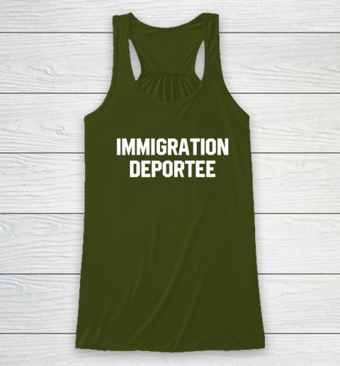 Immigration Deportee Racerback Tank 2