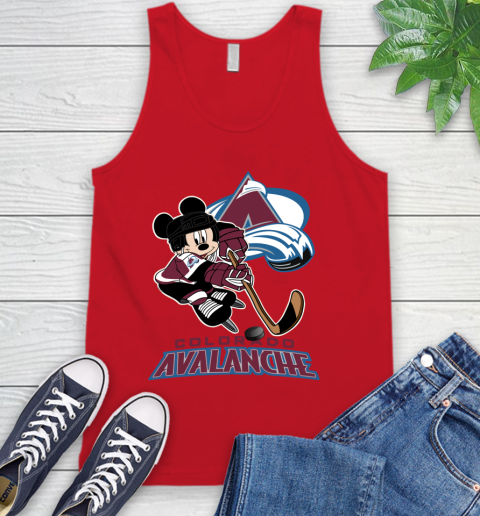 NHL Colorado Avalanche Mickey Mouse Disney Hockey T Shirt Tank Top 6
