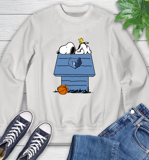 Memphis Grizzlies NBA Basketball Snoopy Woodstock The Peanuts Movie Sweatshirt