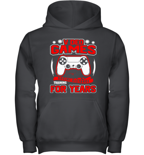 Video Games Social Distance Training For Years Youth Hoodie