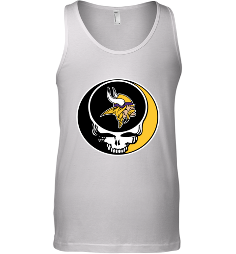 NFL Minnesota Vikings Grateful Dead Rock Band Football Sports x48m9sA4RVS unisex tank 17 95 151514 front white