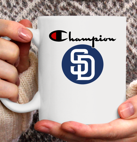 MLB Baseball San Diego Padres Champion Shirt Ceramic Mug 15oz