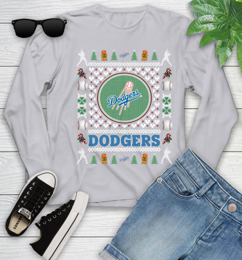 Los Angeles Dodgers Merry Christmas MLB Baseball Loyal Fan Ugly Shirt 128