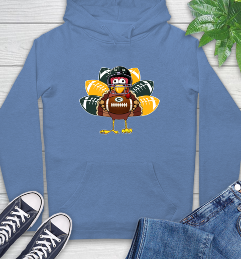 Green Bay Packers Turkey Thanksgiving Day Hoodie 11
