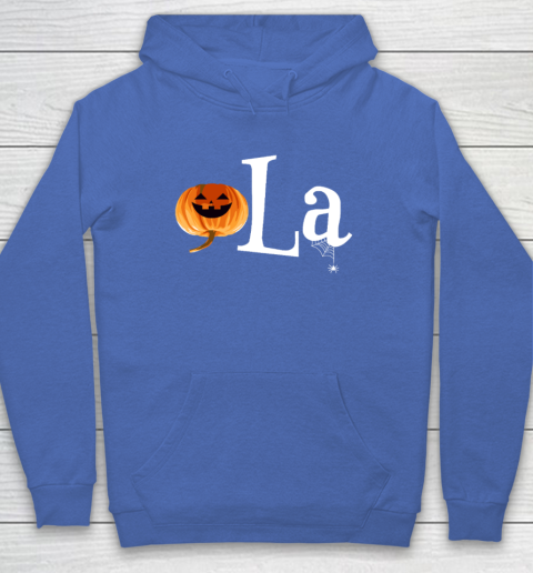 Comma La Funny Kamala Harris Halloween Pumpkin Hoodie 5