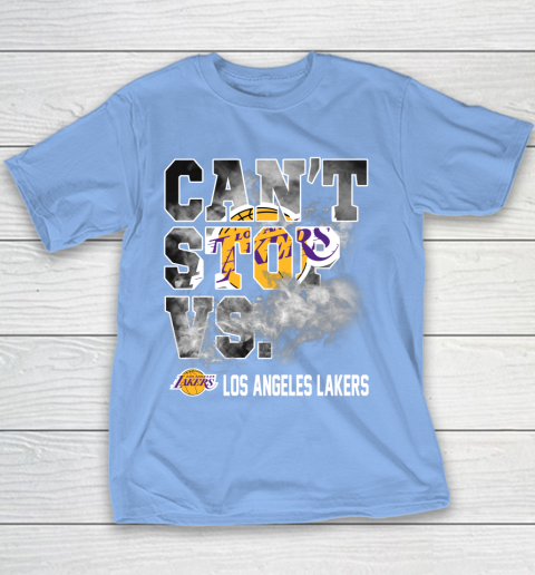 NBA Los Angeles Lakers Basketball Can't Stop Vs Youth T-Shirt 8
