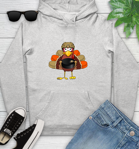 Anaheim Ducks Turkey Thanksgiving Day Youth Hoodie