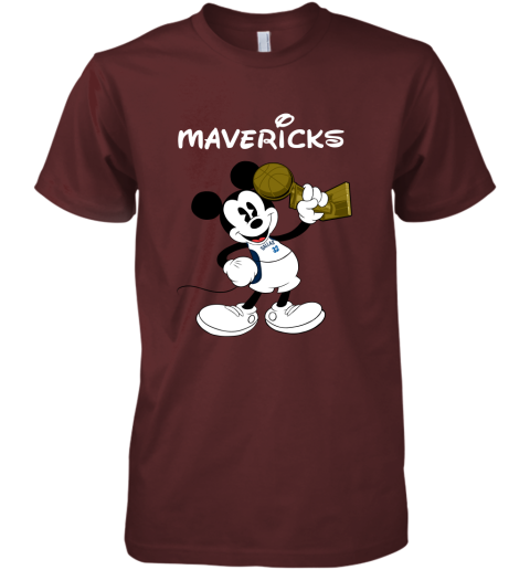Mickey Dallas Mavericks Premium Men's T-Shirt
