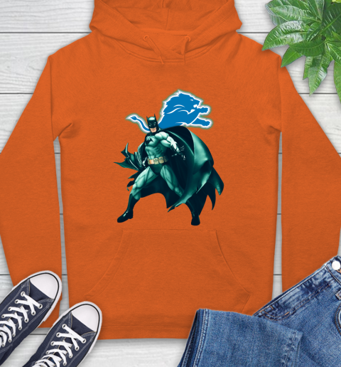 NFL Batman Football Sports Detroit Lions Hoodie 5
