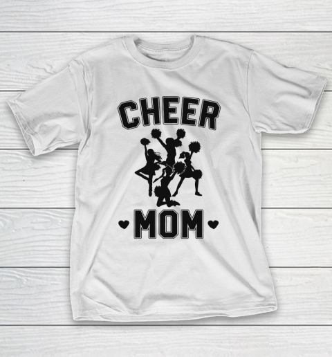Mother's Day Funny Gift Ideas Apparel  Retro Cheer Mom Gifts Vintager Cheerleader Mom Shirt Mother T-Shirt
