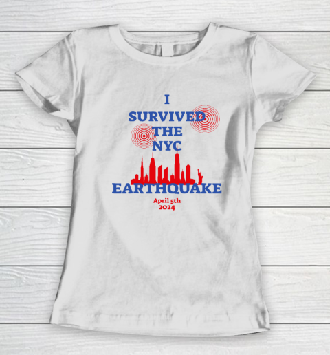 I Survived The NYC Earthquake Women's T-Shirt