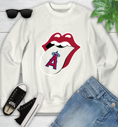 Los Angeles Angels MLB Baseball Lips I Root For My Team Adoring Fan 115