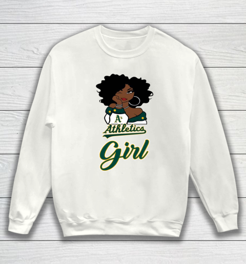 Oakland Athleticss Girl MLB Sweatshirt 2