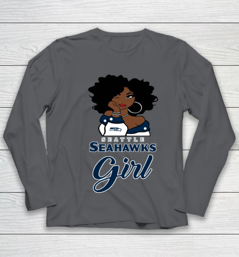 Seattle Seahawks Girl NFL Youth Long Sleeve 8