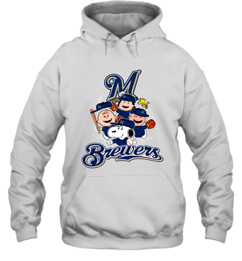 MLB Milwaukee Brewers Snoopy Charlie Brown Woodstock The Peanuts