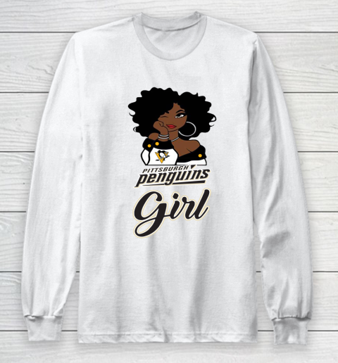 Pittsburgh Penguins Girl NHL Long Sleeve T-Shirt 2