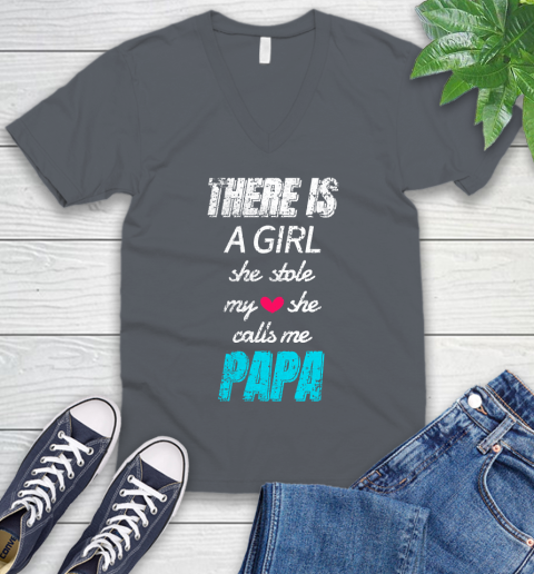 Father S Day Funny Gift Ideas Apparel I Love My Daughter Dad Father T Shirt V Neck T Shirt Itees Global