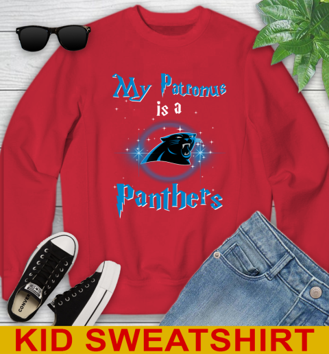 NFL Football Harry Potter My Patronus Is A Carolina Panthers Youth Sweatshirt 8 NFL Football Harry Potter My Patronus Is A Carolina Panthers Youth Sweatshirt - Image 8