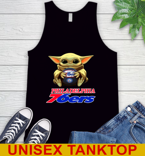 NBA Basketball Philadelphia 76ers Star Wars Baby Yoda Shirt 71