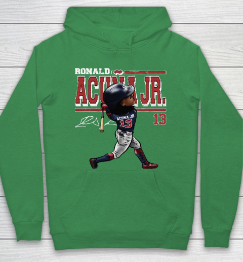 Ronald Acuna Jr Cartoon Hoodie 5