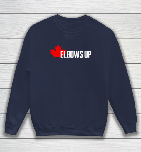Elbows Up Canada True North Strong and Free Proud Canadian Sweatshirt 2