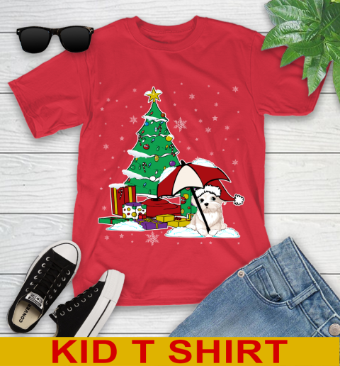 Maltese Christmas Dog Lovers Shirts 248
