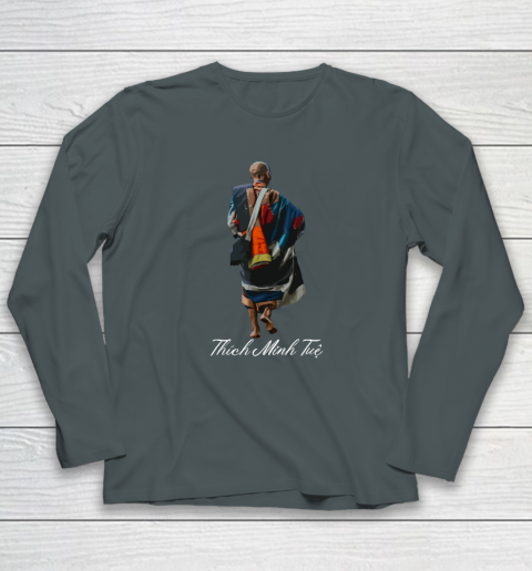 Su Thay Thich Minh Tue Monks Buddhism Long Sleeve T-Shirt 3
