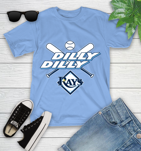MLB Tampa Bay Rays Dilly Dilly Baseball Sports Youth T-Shirt 11