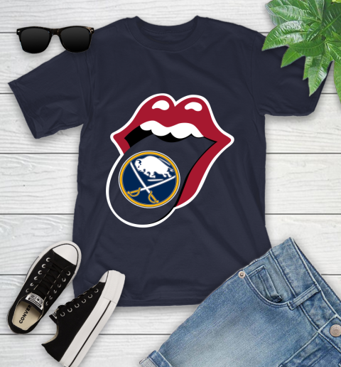 Buffalo Sabres NHL Hockey Lips I Root For My Team Adoring Fan 105