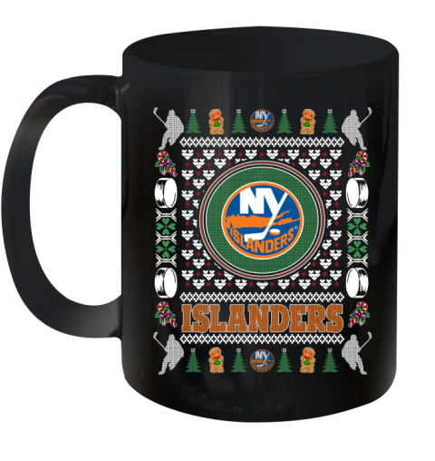 New York Islanders Merry Christmas NHL Hockey Loyal Fan Ceramic Mug 11oz