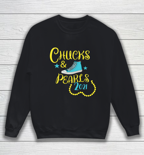 Chucks and pearls sweatshirt clearance