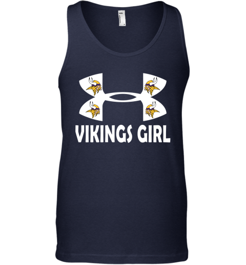 NFL Minnesota Vikings Girl Under Armour Football Sports ExoqLAtGOOu unisex tank 17 95 151514 front navy