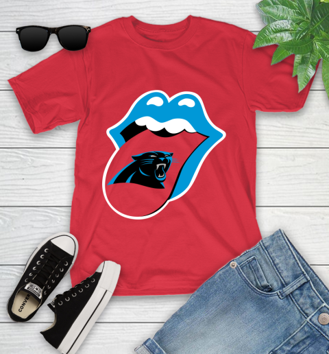 Carolina Panthers NFL Football Lips I Root For My Team Adoring Fan 112