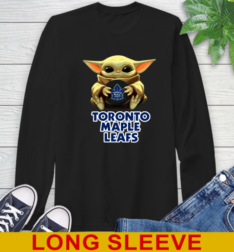 NHL Hockey Toronto Maple Leafs Star Wars Baby Yoda Shirt 59