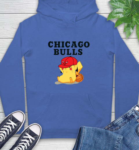 NBA Pikachu Basketball Sports Chicago Bulls Hoodie 9