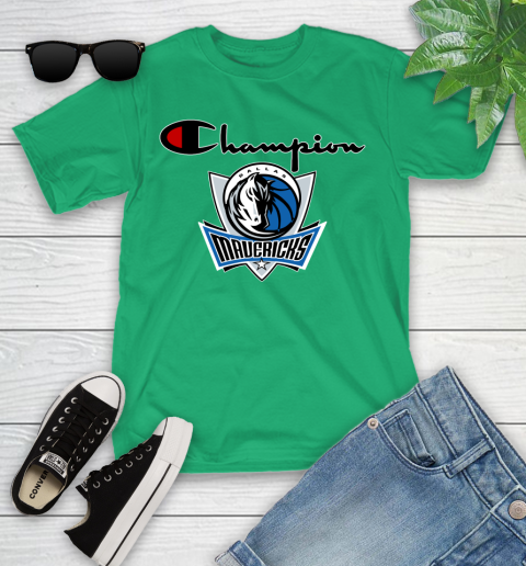 NBA Basketball Dallas Mavericks Champion Shirt Youth T-Shirt 3