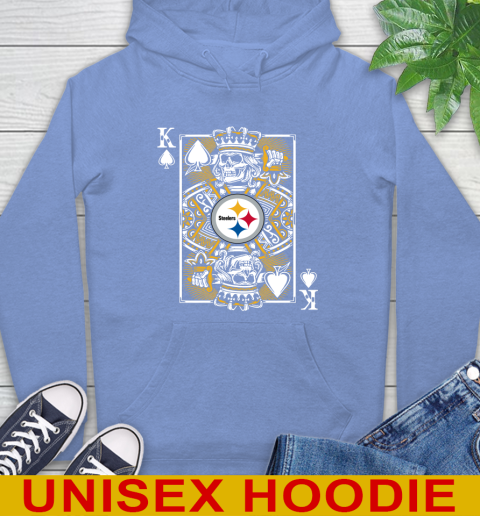 Pittsburgh Steelers NFL Football The King Of Spades Death Cards Shirt Hoodie 11