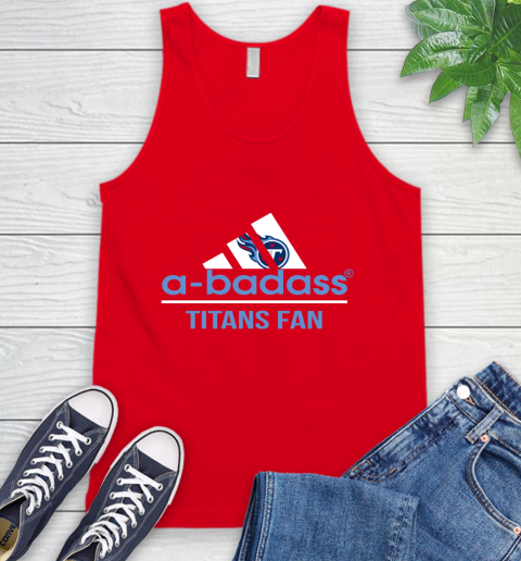 NFL A Badass Tennessee Titans Fan Adidas Football Sports Tank Top 5