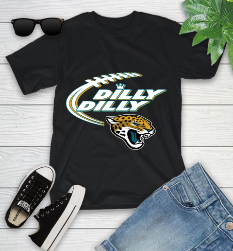 NFL Jacksonville Jaguars Dilly Dilly Football Sports Youth T-Shirt 2