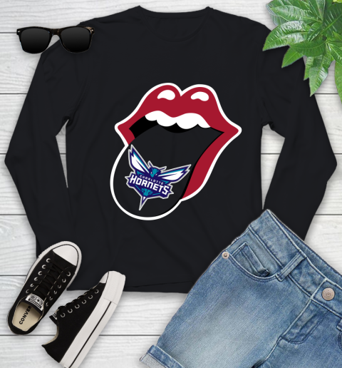 Charlotte Hornets NBA Basketball Lips I Root For My Team Adoring Fan 126