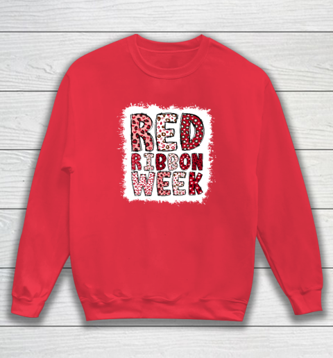 Bleached best sale red sweatshirt