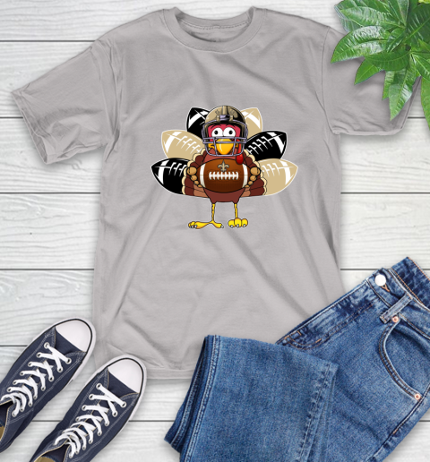 New Orleans Saints Turkey Thanksgiving Day T-Shirt 12