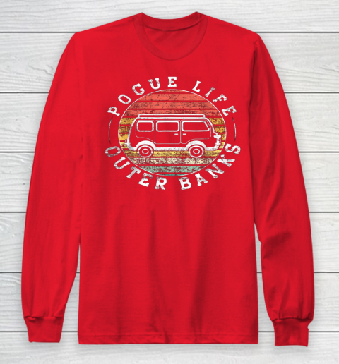 Outer Banks Pogue Life Outer Banks Surf Van Obx Beach Long Sleeve T-Shirt 7