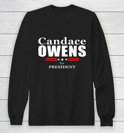 Candace Owens for President 2024 Long Sleeve T-Shirt